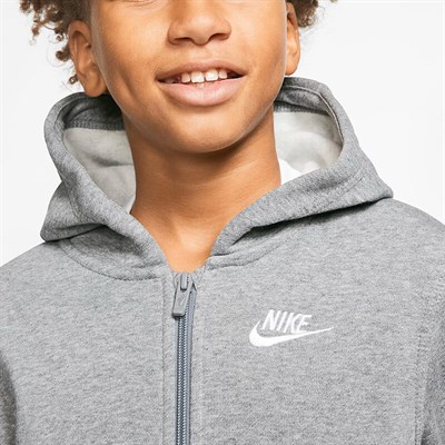 NikeNike Sportswear Tam Boy Fermuarlı Erkek Çocuk Kapüşonlu Üst
