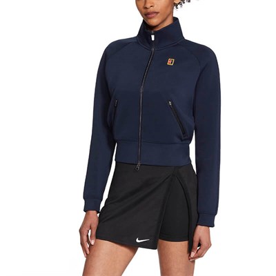 Nike Court Heritage Fermuarlı Kadın Tenis Ceketi 