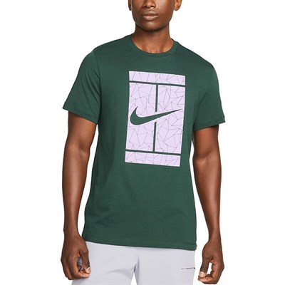NikeNike Court Graphic Logo Erkek Tenis Tişörtü